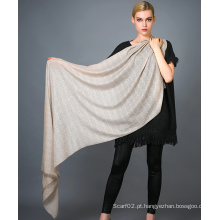 Alashan Worsted Cashmere Scarf, Soft / Luxurious Texture